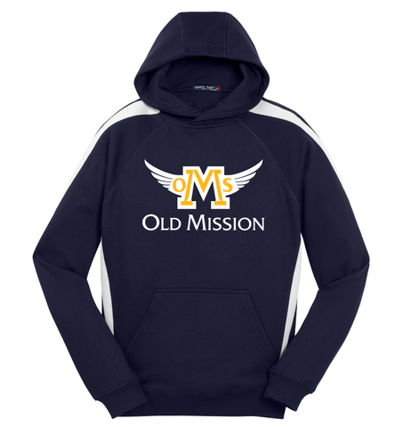 NAVY OMS Falcons Hoodie- 6th/7th/8th Grade ONLY