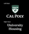 Cal Poly University Housing - Ladies Hybrid Soft Shell