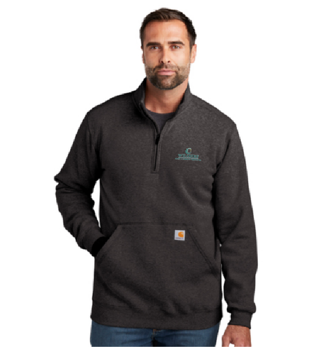 Carhartt midweight mock neck zip sweatshirt shop