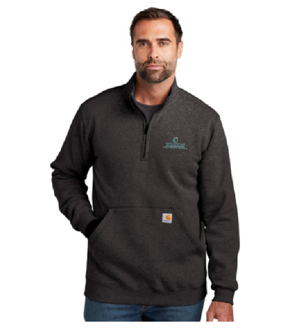 WH - Carhartt® Midweight 1/4-Zip Mock Neck Sweatshirt