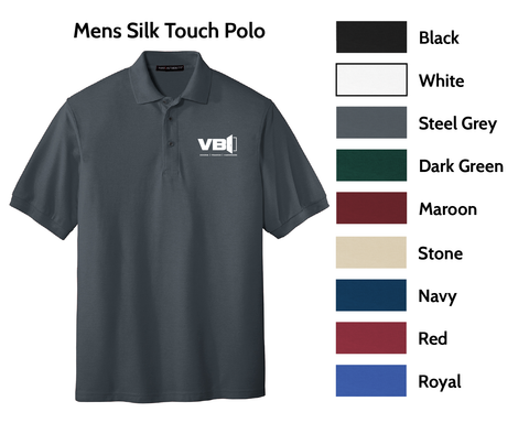 VBI Doors - Mens Silk Touch Polo